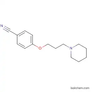 Molecular Structure of 146440-20-2 (Benzonitrile, 4-[3-(1-piperidinyl)propoxy]-)