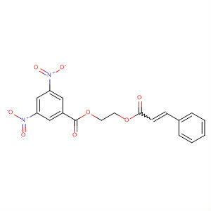 2-Propenoic acid, 3-phenyl-, 2-[(3,5-dinitrobenzoyl)oxy]ethyl ester