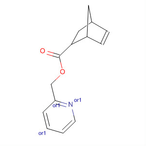 Molecular Structure of 197291-55-7 (Bicyclo[2.2.1]hept-5-ene-2-carboxylic acid, 2-pyridinylmethyl ester,
(1R,2R,4R)-rel-)
