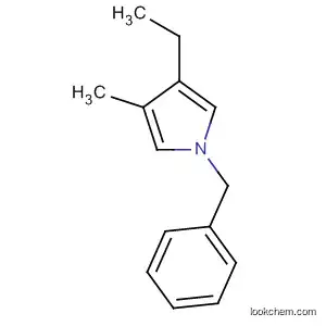 Molecular Structure of 198344-69-3 (1H-Pyrrole, 3-ethyl-4-methyl-1-(phenylmethyl)-)