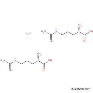 Molecular Structure of 3870-84-6 (L-Arginine, copper(2+) salt (2:1))