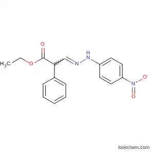 Molecular Structure of 393131-10-7 (Benzenepropanoic acid, b-[(4-nitrophenyl)hydrazono]-, ethyl ester)