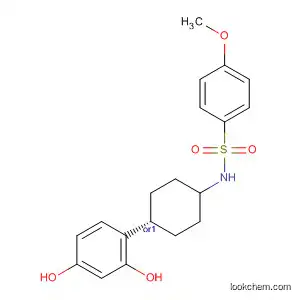 Benzenesulfonamide,
N-[cis-4-(2,4-dihydroxyphenyl)cyclohexyl]-4-methoxy-