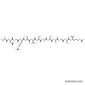 Molecular Structure of 404367-42-6 (L-Arginine,
L-cysteinyl-L-asparaginylglycyl-L-arginyl-L-cysteinyl-L-valyl-L-serylglycyl-L-
cysteinyl-L-alanylglycyl-L-cysteinyl-)