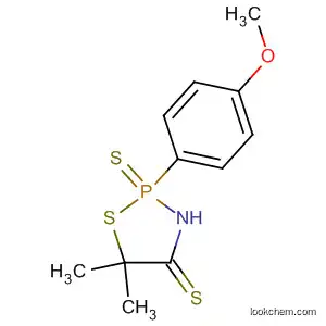 Molecular Structure of 404392-09-2 (1,3,2-Thiazaphospholidine-4-thione, 2-(4-methoxyphenyl)-5,5-dimethyl-,
2-sulfide)
