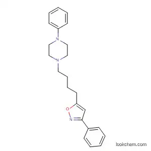 Molecular Structure of 457660-78-5 (Piperazine, 1-phenyl-4-[4-(3-phenyl-5-isoxazolyl)butyl]-)