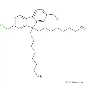 Molecular Structure of 470715-09-4 (9H-Fluorene, 2,7-bis(chloromethyl)-9,9-dioctyl-)