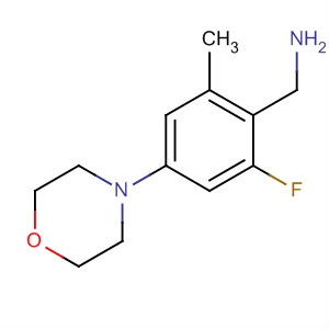 Benzenemethanamine, 3-fluoro-a-methyl-5-(4-morpholinyl)-