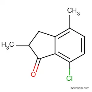 1H-Inden-1-one, 7-chloro-2,3-dihydro-2,4-dimethyl-