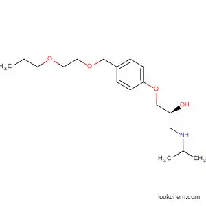 Molecular Structure of 539823-42-2 ((2S)-1-[(1-Methylethyl)amino]-3-[4-[(2-propoxyethoxy)methyl]phenoxy]-2-propanol)