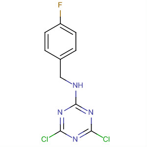 1,3,5-Triazin-2-amine, 4,6-dichloro-N-[(4-fluorophenyl)methyl]-(546140-76-5)