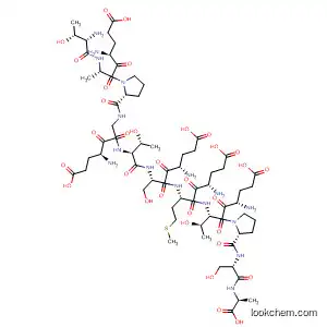 Molecular Structure of 592522-61-7 (L-Alanine,
L-threonyl-L-a-glutamyl-L-alanyl-L-prolyl-L-a-glutamylglycyl-L-threonyl-L-a-
glutamyl-L-seryl-L-a-glutamyl-L-methionyl-L-a-glutamyl-L-threonyl-L-prolyl-
L-seryl-)