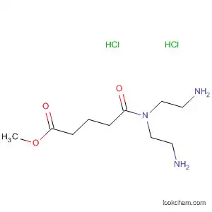 Molecular Structure of 593280-09-2 (Pentanoic acid, 5-[bis(2-aminoethyl)amino]-5-oxo-, methyl ester,
dihydrochloride)