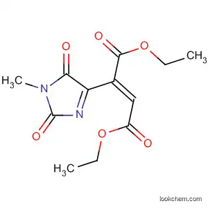 Molecular Structure of 593288-98-3 (2-Butenedioic acid,
2-(2,5-dihydro-1-methyl-2,5-dioxo-1H-imidazol-4-yl)-, diethyl ester,
(2E)-)
