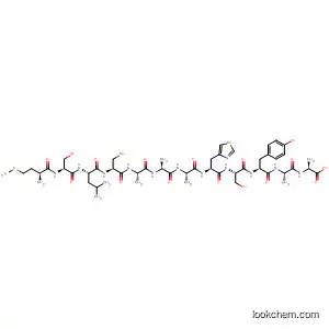 Molecular Structure of 594857-33-7 (L-Alanine,
L-methionyl-L-seryl-L-leucyl-L-cysteinyl-L-alanyl-L-alanyl-L-alanyl-L-histidyl-
L-seryl-L-tyrosyl-L-alanyl-)