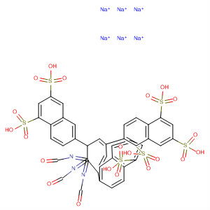 1,3-Naphthalenedisulfonic acid, 6,6',6''-[1,3,5-benzenetriyltris(carbonylimino)]tris-, hexasodium salt