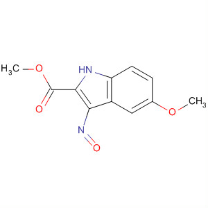 1H-Indole-2-carboxylic acid, 5-methoxy-3-nitroso-, methyl ester