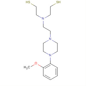 Ethanethiol, 2,2'-[[2-[4-(2-methoxyphenyl)-1-piperazinyl]ethyl]imino]bis-