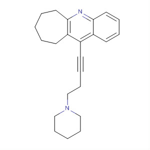 6H-Cyclohepta[b]quinoline, 7,8,9,10-tetrahydro-11-[4-(1-piperidinyl)-1-butynyl]-