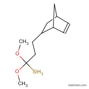 Molecular Structure of 596092-63-6 (Silane, (2-bicyclo[2.2.1]hept-5-en-2-ylethyl)dimethoxymethyl-)