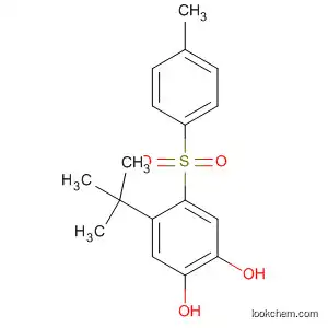 Molecular Structure of 596129-85-0 (1,2-Benzenediol, 4-(1,1-dimethylethyl)-5-[(4-methylphenyl)sulfonyl]-)
