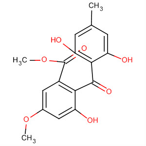 Benzoic acid, 2-(2,6-dihydroxy-4-methylbenzoyl)-3-hydroxy-5-methoxy-,
methyl ester