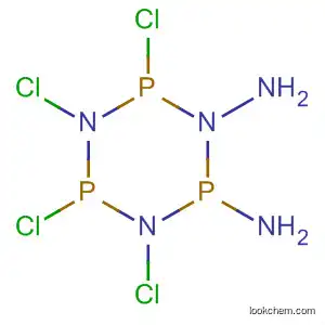 Molecular Structure of 26855-17-4 (1,3,5,2,4,6-Triazatriphosphorine,
diaminotetrachloro-2,2,4,4,6,6-hexahydro-)