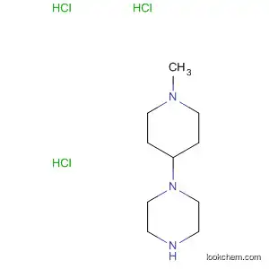 Molecular Structure of 349535-15-5 (Piperazine, 1-(1-methyl-4-piperidinyl)-, trihydrochloride)