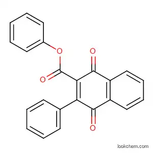 Molecular Structure of 395089-88-0 (2-Naphthalenecarboxylic acid, 1,4-dihydro-1,4-dioxo-3-phenyl-, phenyl
ester)