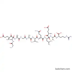 Molecular Structure of 597578-59-1 (L-Arginine,
glycyl-L-a-glutamyl-L-alanyl-L-alanylglycyl-L-alanyl-L-valyl-L-glutaminyl-L-a-
glutamyl-L-leucyl-L-alanyl-)