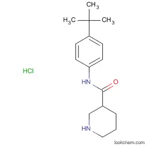 3-Piperidinecarboxamide, N-[4-(1,1-dimethylethyl)phenyl]-,
monohydrochloride