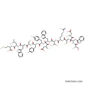 Molecular Structure of 599208-20-5 (L-Methionine,
L-seryl-L-a-aspartyl-L-tryptophyl-L-cysteinyl-L-arginyl-L-valyl-L-a-aspartyl-L
-tryptophyl-L-tyrosyl-L-tyrosyl-L-cysteinyl-L-tryptophyl-L-leucyl-)