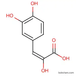 Molecular Structure of 600731-70-2 (2-Propenoic acid, 3-(3,4-dihydroxyphenyl)-2-hydroxy-, (2E)-)