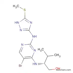1-Butanol,
2-[[5-bromo-2-[[5-(methylthio)-1H-1,2,4-triazol-3-yl]amino]-4-pyrimidinyl]
amino]-3-methyl-, (2R)-