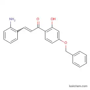 Molecular Structure of 602302-83-0 (2-Propen-1-one,
3-(2-aminophenyl)-1-[2-hydroxy-4-(phenylmethoxy)phenyl]-)