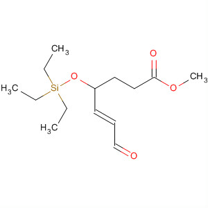 5-Heptenoic acid, 7-oxo-4-[(triethylsilyl)oxy]-, methyl ester, (5E)-