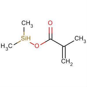 Molecular Structure of 6999-46-8 (2-Propenoic acid, 2-methyl-, dimethylsilylene ester)