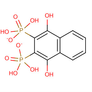 Molecular Structure of 14122-23-7 (1,4-Naphthalenediol, bis(dihydrogen phosphate))