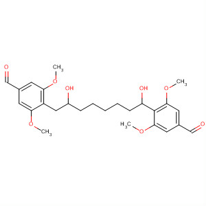 Molecular Structure of 146119-99-5 (Benzaldehyde, 4,4'-[1,8-octanediylbis(oxy)]bis[3,5-dimethoxy-)
