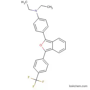 Molecular Structure of 195253-10-2 (Benzenamine,
N,N-diethyl-4-[3-[4-(trifluoromethyl)phenyl]-1-isobenzofuranyl]-)