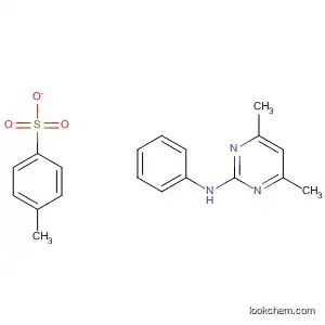 Molecular Structure of 198629-72-0 (2-Pyrimidinamine, 4,6-dimethyl-N-phenyl-,
mono(4-methylbenzenesulfonate))