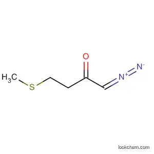 Molecular Structure of 686294-35-9 (2-Butanone, 1-diazo-4-(methylthio)-)
