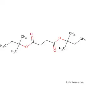 Molecular Structure of 77106-39-9 (Butanedioic acid, bis(1,1-dimethylpropyl) ester)