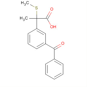 2-(m-Benzoylphenyl)-2-(methylthio)propionic acid