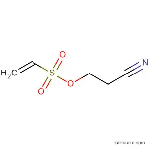 Molecular Structure of 149235-72-3 (Ethenesulfonic acid, 2-cyanoethyl ester)