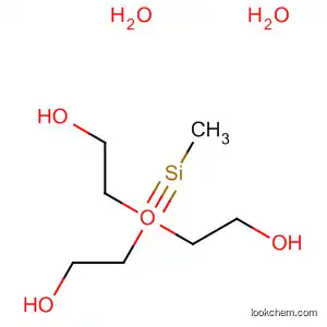 Molecular Structure of 2155-09-1 (Ethanol, 2,2',2''-[(methylsilylidyne)tris(oxy)]tris-)