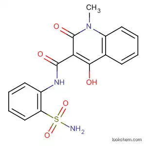Molecular Structure of 303776-51-4 (3-Quinolinecarboxamide,
N-[2-(aminosulfonyl)phenyl]-1,2-dihydro-4-hydroxy-1-methyl-2-oxo-)
