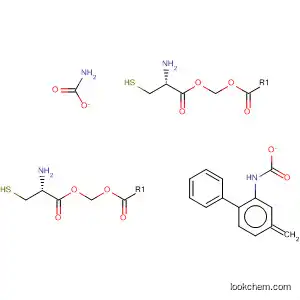 Molecular Structure of 384847-43-2 (L-Cysteine, methyl ester, (methylenedi-4,1-phenylene)bis[carbamate]
(2:1) (ester))