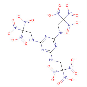 1,3,5-Triazine-2,4,6-triamine, N,N',N''-tris(2,2,2-trinitroethyl)-                                                                                                                                      