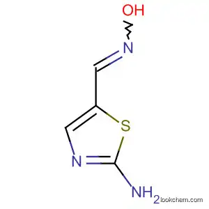 Molecular Structure of 51640-50-7 (5-Thiazolecarboxaldehyde, 2-amino-, oxime)